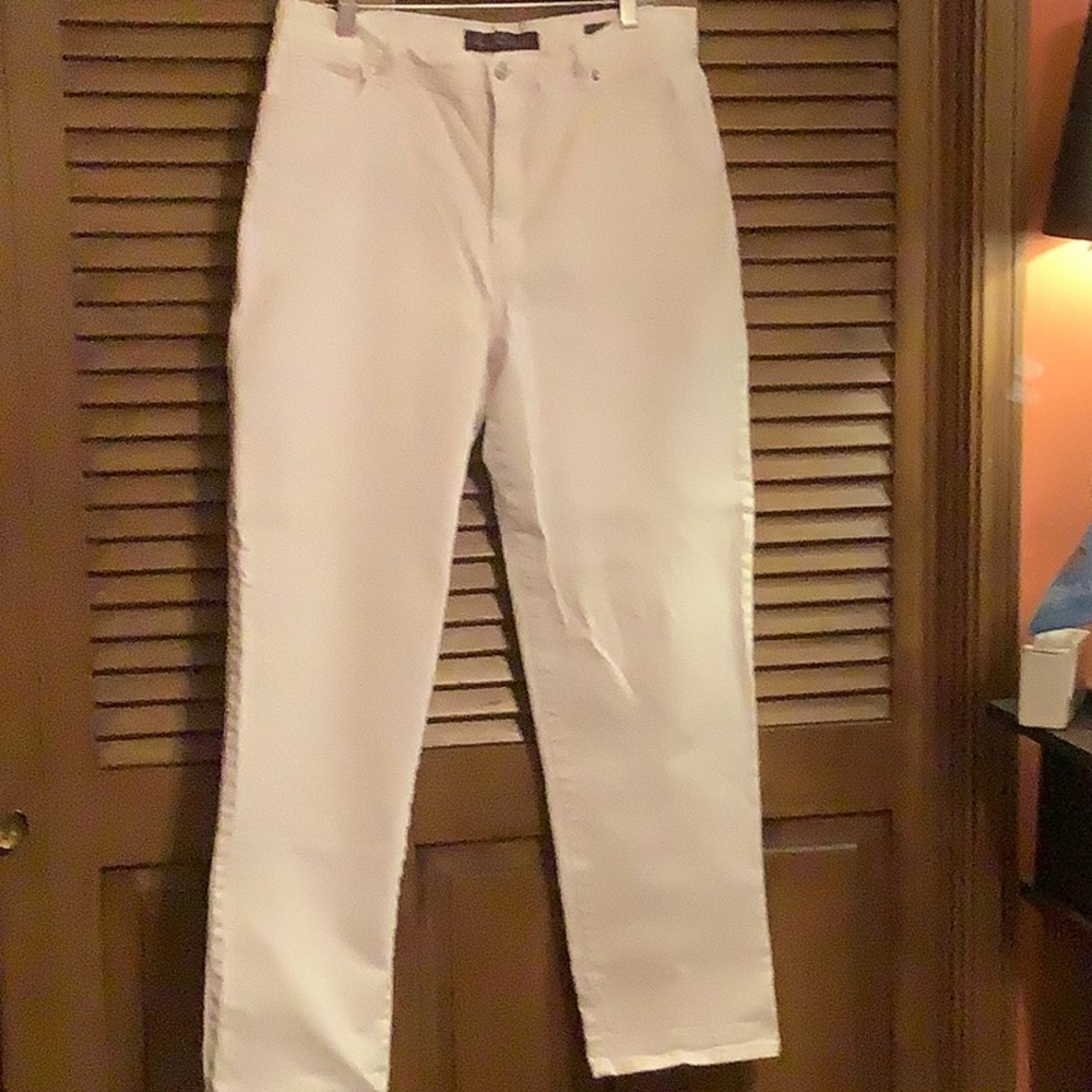Women’s white, Amanda jeans.